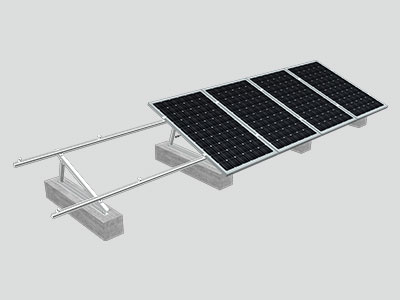 平屋顶可调节太阳能支架系统 RMII