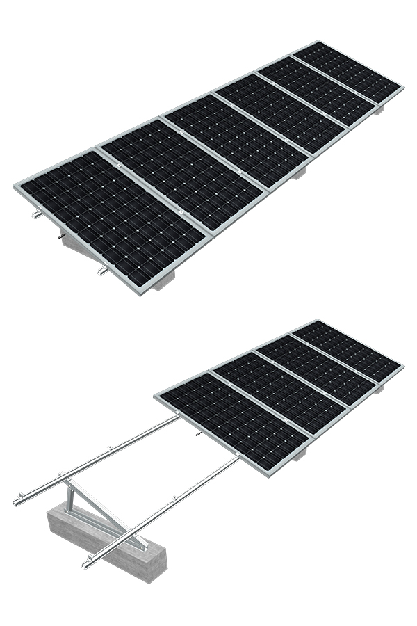 平屋顶太阳能支架系统 RMII-3