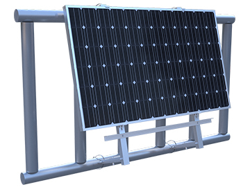 MRac 新型阳台光伏支架